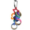 A&E Cage Company Happy Beaks Parakeet Rings Bird Cage Toy -Bird Supply Store a e cage company happy beaks parakeet rings bird cage toy 48