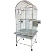 Dome Top Bird Cage - Platinum (18"x18"x51") -Bird Supply Store dome top bird cage platinum 18 x18 x51 52