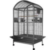Dome Top Bird Cage - Platinum (36"x28"x65") -Bird Supply Store dome top bird cage platinum 36 x28 x65 54