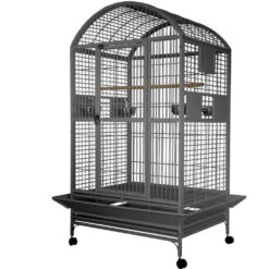 Dome Top Bird Cage - Platinum (36"x28"x65")