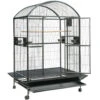 Dome Top Bird Cage - Platinum (48"x36"x76") -Bird Supply Store dome top bird cage platinum 48 x36 x76 52