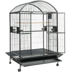 Dome Top Bird Cage - Platinum (48"x36"x76")
