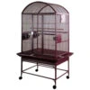 Dome Top Bird Cage With 3/4" Bar Spacing - Burgundy (32"x23"x63") -Bird Supply Store dome top bird cage with 3 4 bar spacing burgundy 32 x23 x63 50