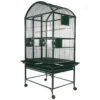 Dome Top Bird Cage With 3/4" Bar Spacing - Green (32"x23"x63") -Bird Supply Store dome top bird cage with 3 4 bar spacing green 32 x23 x63 50