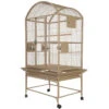 Dome Top Bird Cage With 3/4" Bar Spacing - Sandstone (32"x23"x63")
