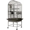 Dome Top Cage With 2/3" Bar Spacing In Stainless Steel (24"x22"x61")