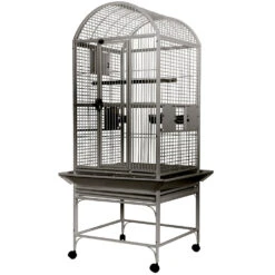 Dome Top Cage With 2/3" Bar Spacing In Stainless Steel (24"x22"x61")