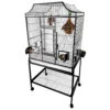 Elegant Style Flight Bird Cage - Platinum (32"x21"x61") -Bird Supply Store elegant style flight bird cage platinum 32 x21 x61 49