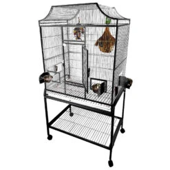 Elegant Style Flight Bird Cage - Platinum (32"x21"x61")