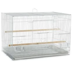 Flight Cage In Color Retail Box - White (24"x16"x16")