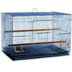 Flight Cage In Color Retail Box - White (30"x18"x18")