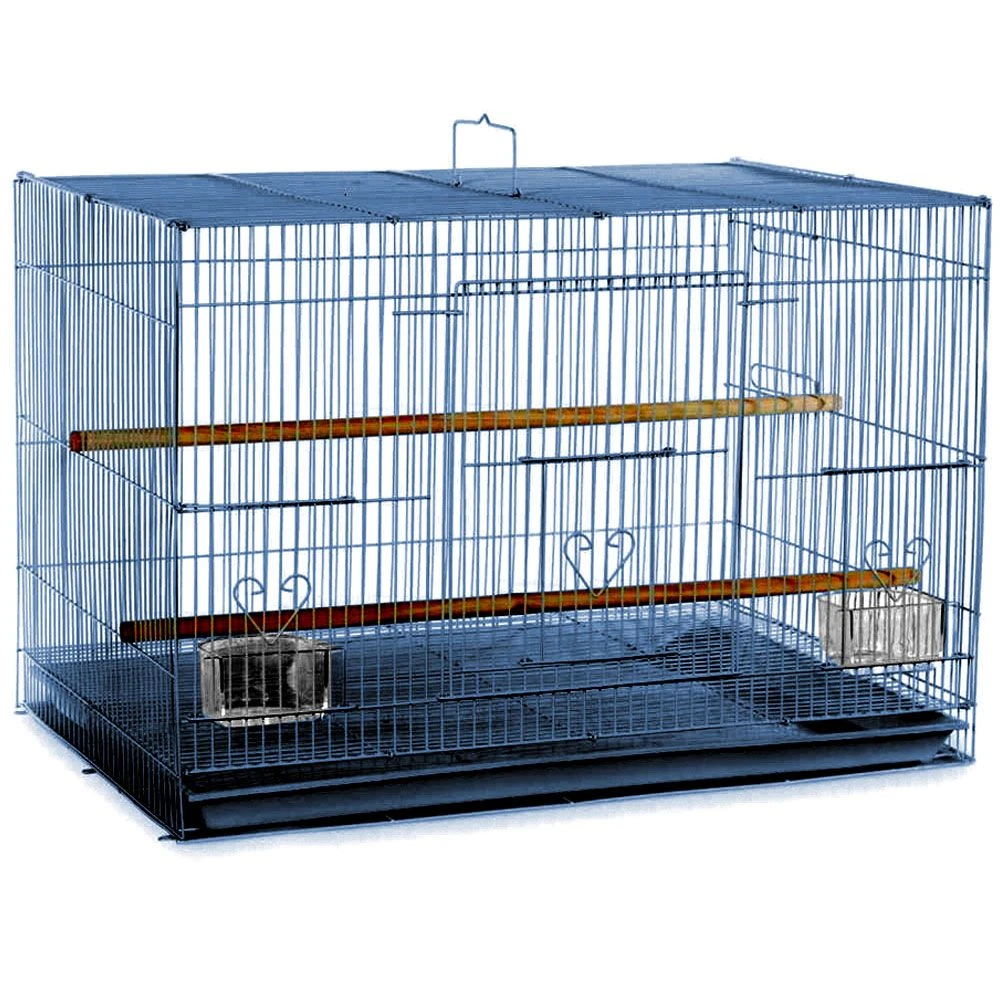 Flight Cage In Color Retail Box - White (30"x18"x18") 3 Flight Cage In Color Retail Box - White (30"x18"x18")