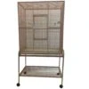 Flight Cage & Stand - Sandstone (32"x21"x63") -Bird Supply Store flight cage stand sandstone 32 x21 x63 60