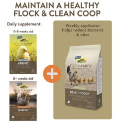 FlockLeader Thrive Daily Supplement, 8 Weeks Plus, 8-oz -Bird Supply Store flockleader thrive daily supplement 8 weeks plus 8 oz 100