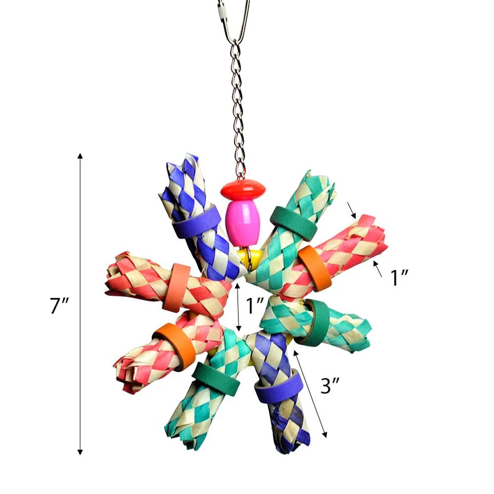 Happy Beaks Toy - Extinguished Ring (Small) 4 Happy Beaks Toy - Extinguished Ring (Small) - Image 2