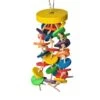 Happy Beaks Toy - Hanging Wood Wafers On Rope 1 Happy Beaks Toy - Hanging Wood Wafers On Rope -Bird Supply Store happy beaks toy hanging wood wafers on rope 74