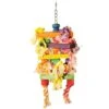 Happy Beaks Toy - Hanging Wooden Rectangles With Rope -Bird Supply Store happy beaks toy hanging wooden rectangles with rope 72