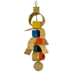 Happy Beaks Toy - Palm & Block Shredder