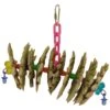 Happy Beaks Toy - Palm Leaf Shredder -Bird Supply Store happy beaks toy palm leaf shredder 53