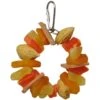 Happy Beaks Toy - Tropical Delight (Fruit Nut Ring Jr.) -Bird Supply Store happy beaks toy tropical delight fruit nut ring jr 53