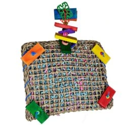 Happy Beaks Toy - Vine Mat Forage Pouch