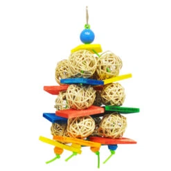 Happy Beaks Toy - Wicker Cluster