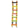 Happy Beaks Toy - Wood Block Ladder (Medium) -Bird Supply Store happy beaks toy wood block ladder medium 86