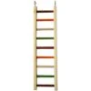 Happy Beaks Toy - Wooden Hanging Ladder - 1/2" Diameter (20"x5.25") -Bird Supply Store happy beaks toy wooden hanging ladder 1 2 diameter 20 x5 25 54