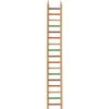 Happy Beaks Toy - Wooden Hanging Ladder - 1/2" Diameter (38"x5.25") -Bird Supply Store happy beaks toy wooden hanging ladder 1 2 diameter 38 x5 25 50