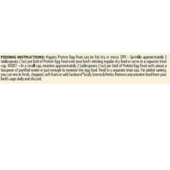 Higgins Protein Egg Bird Food, 5-oz 9 Higgins Protein Egg Bird Food, 5-oz -Bird Supply Store higgins protein egg bird food 5 oz 85