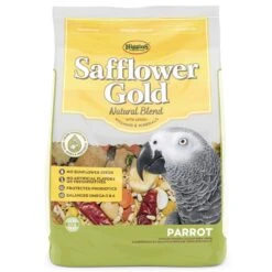 Higgins Safflower Gold Parrot Food, 25-lb Bag