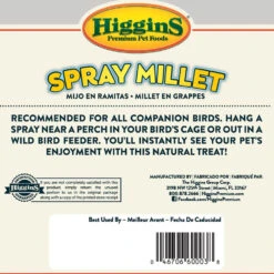 Higgins Spray Millet Bird Treats (6 Ct) -Bird Supply Store higgins spray millet bird treats 6 ct 64