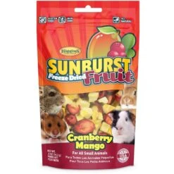 Higgins Sunburst Freeze Dried Fruit Cranberry Mango Small Animals Treats, .5-oz Bag