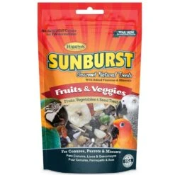 Higgins Sunburst Fruits & Veggies Gourmet Treats Small, 3-oz Bag