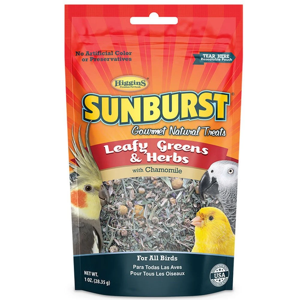 Higgins Sunburst Leafy Greens & Herbs Gourmet Treats, 1-oz 3 Higgins Sunburst Leafy Greens & Herbs Gourmet Treats, 1-oz