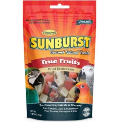 Higgins Sunburst True Fruits Dried Exotic Fruits Bird Treats, 5-oz Bag