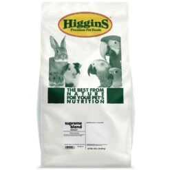 Higgins Supreme Blend Parakeet Food, 50-lb Bag