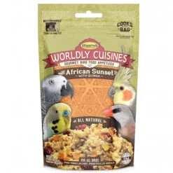 Higgins Worldly Cuisines African Sunset Bird Treats, 2-oz Bag