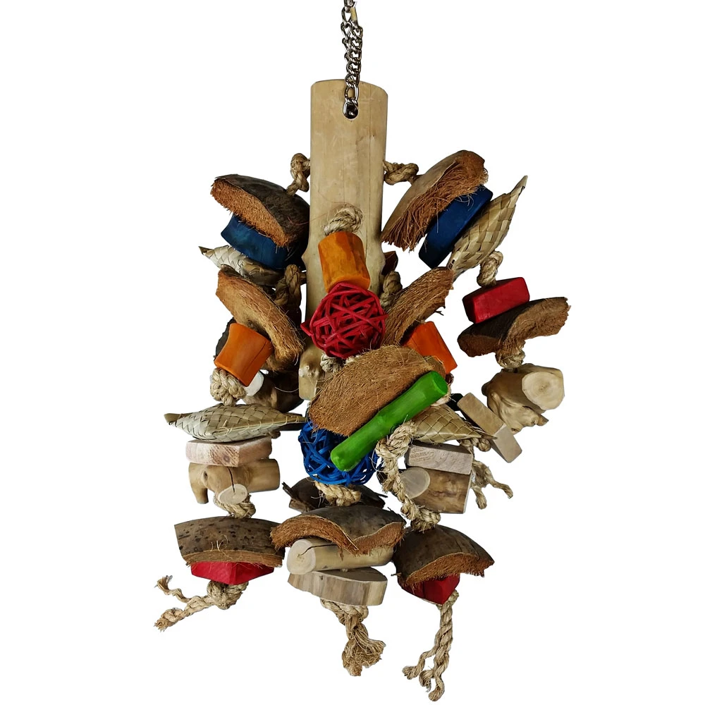 Java Wood Toy - Chunky Monster (Large) 3 Java Wood Toy - Chunky Monster (Large)