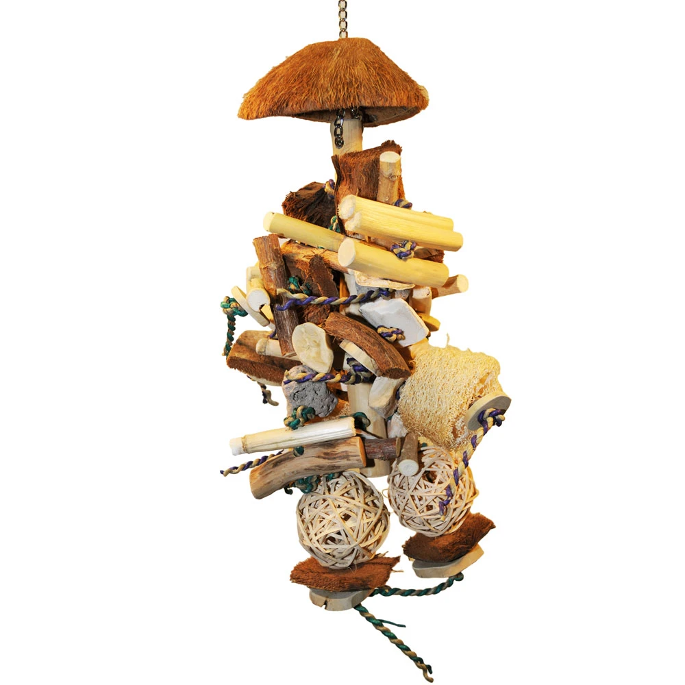 Java Wood Toy - Java Bush (Large) 3 Java Wood Toy - Java Bush (Large)