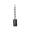 Metal Pipe Bell On A Chain Platinum - Large -Bird Supply Store metal pipe bell on a chain platinum large 42