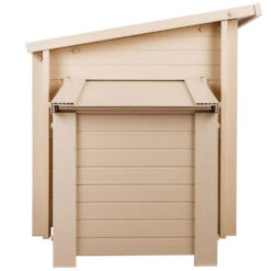 New Age Pet Fontana Chicken Barn In Tan Maple (29.40" L X 52.40" W X 29.10" H) -Bird Supply Store new age pet fontana chicken barn in tan maple 29 40 l x 52 40 w x 29 10 h 110