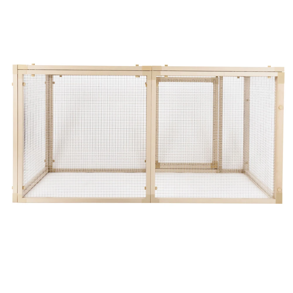 New Age Pet Fontana Chicken Pen Maple (34" L X 47" W X 24.50" H) 8 New Age Pet Fontana Chicken Pen Maple (34" L X 47" W X 24.50" H) - Image 6