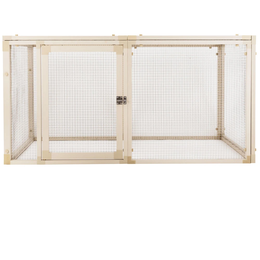 New Age Pet Fontana Chicken Pen Maple (34" L X 47" W X 24.50" H) 3 New Age Pet Fontana Chicken Pen Maple (34" L X 47" W X 24.50" H)