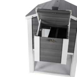 New Age Pet Garden Coop Gray/Antique White (31.70" L X 60.20" W X 43.30" H) -Bird Supply Store new age pet garden coop gray antique white 31 70 l x 60 20 w x 43 30 h 111