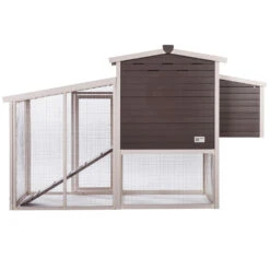 New Age Pet Hampton Chicken Barn With Pen Gray/Antique White (29.90" L X 74.80" W X 46.50" H) 14 New Age Pet Hampton Chicken Barn With Pen Gray/Antique White (29.90" L X 74.80" W X 46.50" H) -Bird Supply Store new age pet hampton chicken barn with pen gray antique white 29 90 l x 74 80 w x 46 50 h 105
