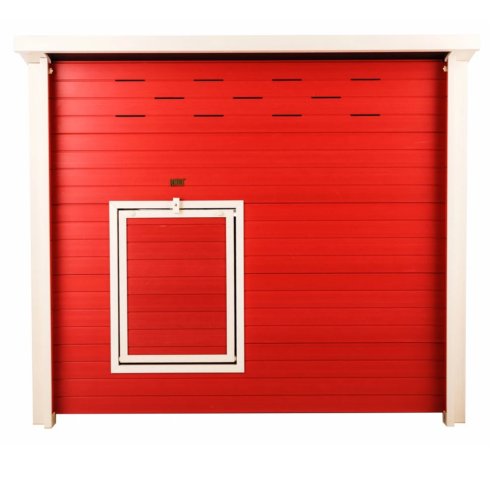 New Age Pet Jumbo Fontana Chicken Barn In Red Red/Maple (54.10" L X 46.30" W X 40.10" H) 4 New Age Pet Jumbo Fontana Chicken Barn In Red Red/Maple (54.10" L X 46.30" W X 40.10" H) - Image 3
