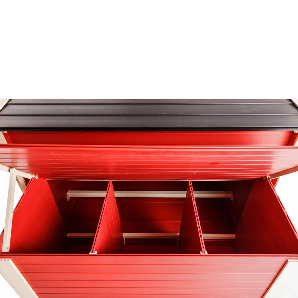 New Age Pet Jumbo Fontana Chicken Barn In Red Red/Maple (54.10" L X 46.30" W X 40.10" H) 9 New Age Pet Jumbo Fontana Chicken Barn In Red Red/Maple (54.10" L X 46.30" W X 40.10" H) - Image 8