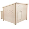 New Age Pet Jumbo Fontana Chicken Barn In Tan Maple (54.10" L X 46.30" W X 40.10" H) -Bird Supply Store new age pet jumbo fontana chicken barn in tan maple 54 10 l x 46 30 w x 40 10 h 93