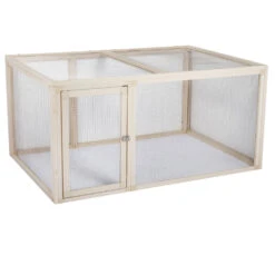 New Age Pet Jumbo Fontana Chicken Pen Maple (41.10" L X 59.80" W X 29.30" H) -Bird Supply Store new age pet jumbo fontana chicken pen maple 41 10 l x 59 80 w x 29 30 h 109